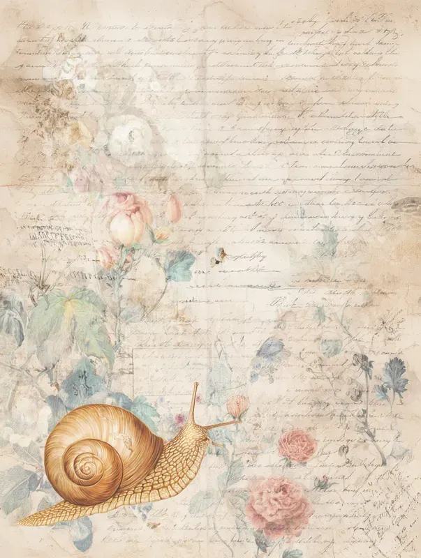 Elegant Vintage Junk Journal Pages