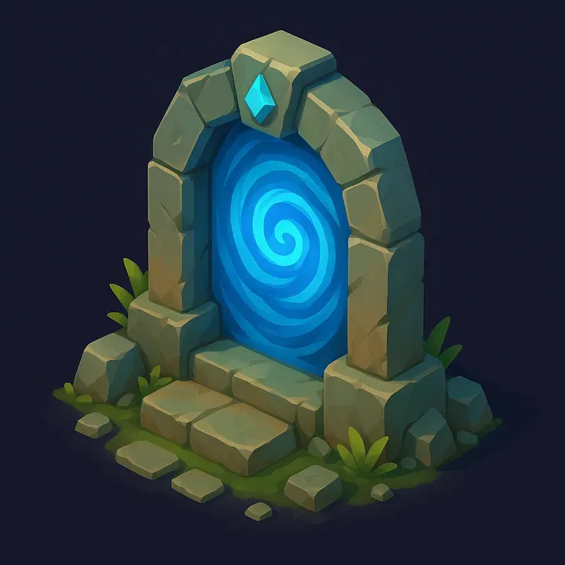 3D Isometric Lowpoly Fantasy Game Assets