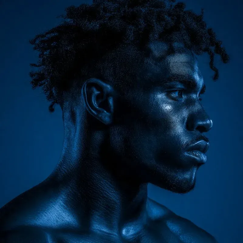 Monochrome Editorial Portrait Systems