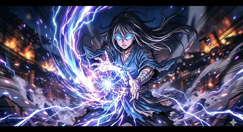 Anime Style Fighting Warriors