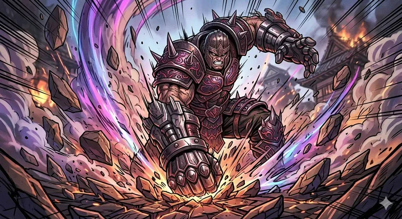 Anime Style Fighting Warriors