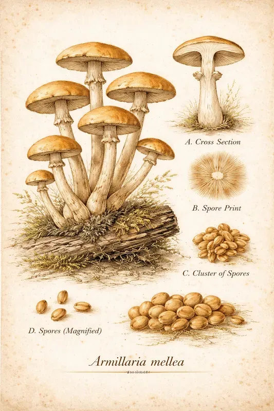 Vintage Botanical Illustration Style