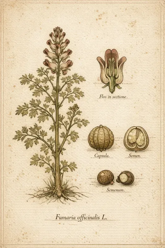 Vintage Botanical Illustration Style