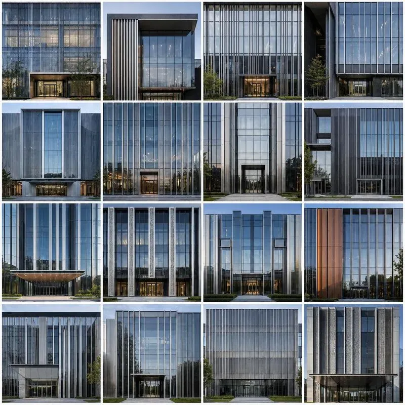 Modern Architectural Texture Grids