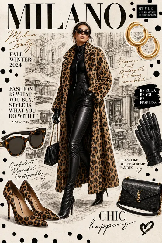 Fashion Editorial Collage Boards