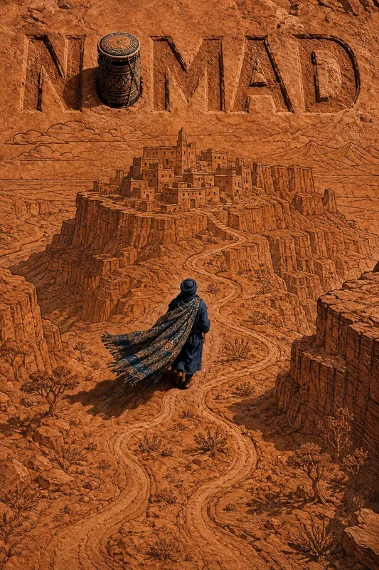 Aerial Sand Illusion Art