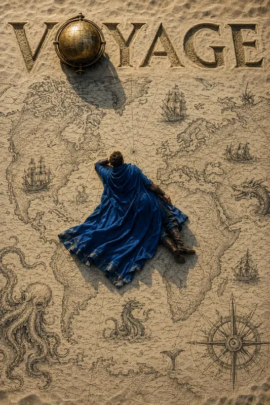 Aerial Sand Illusion Art