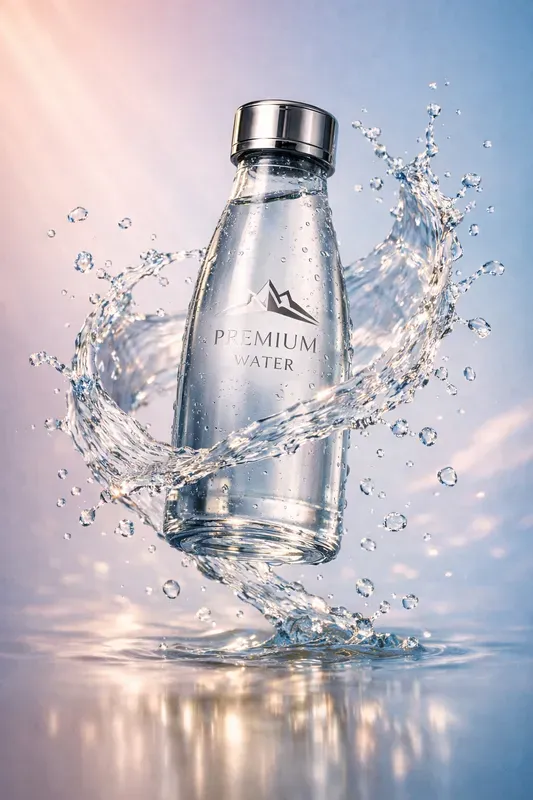Luxury Floating Perfume Mockups