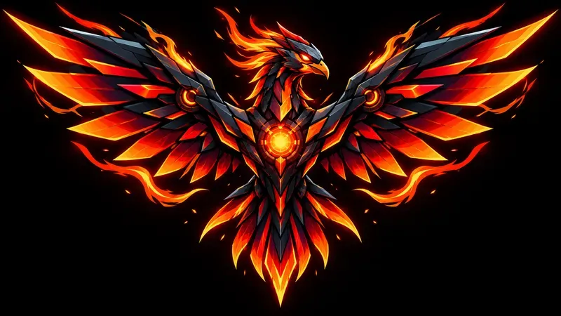 Cybernetic Neon Esports Web3 Crest Gen
