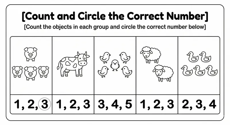 Printable Kids Worksheet Generator