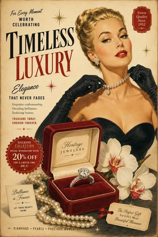 1950s Vintage Advertising Posters
