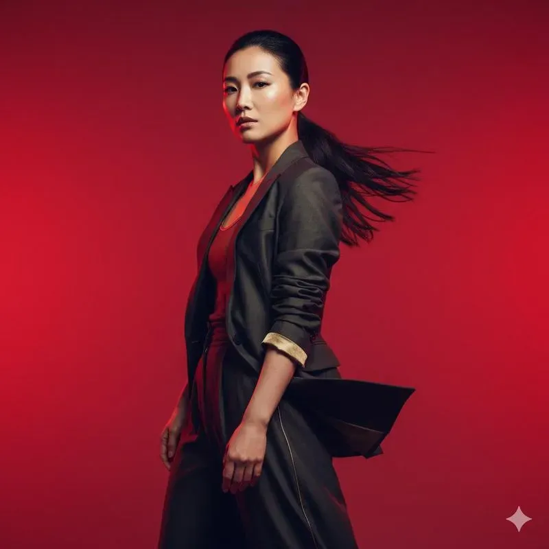 Elegant Studio Fashion Portrait Photos