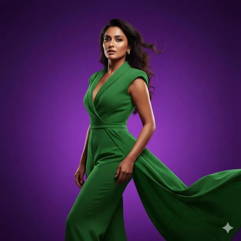 Elegant Studio Fashion Portrait Photos