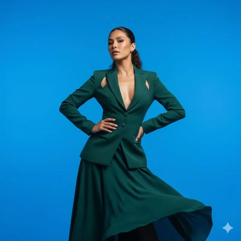 Elegant Studio Fashion Portrait Photos