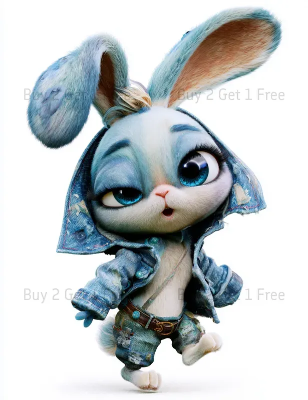 Blueberry Girl Clipart