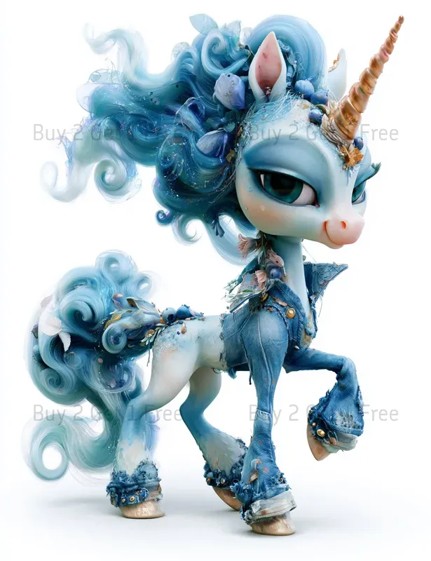 Blueberry Girl Clipart