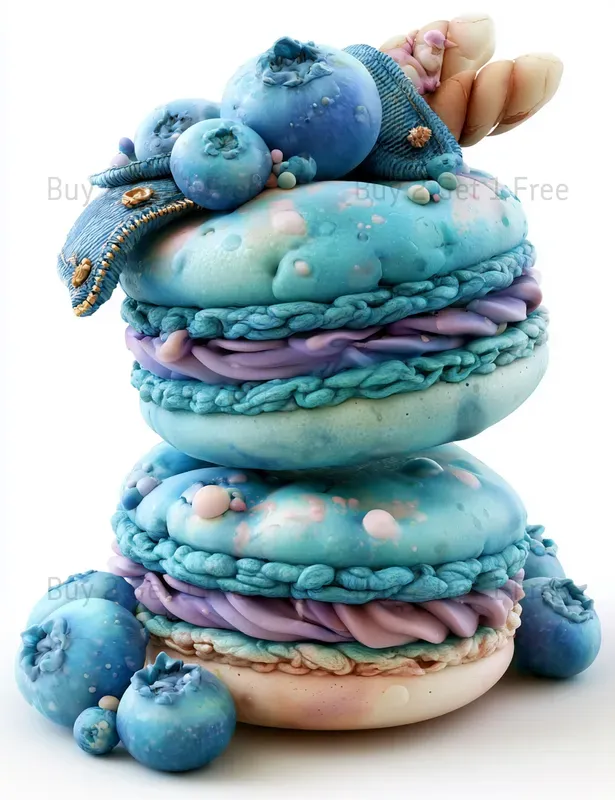 Blueberry Girl Clipart