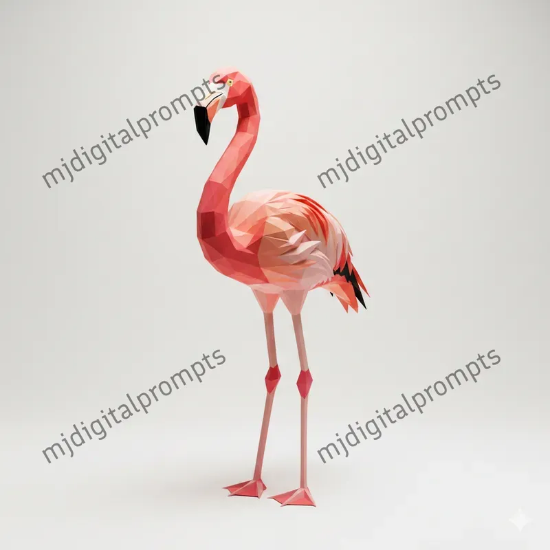 Geometric Lowpoly Animal Papercrafts