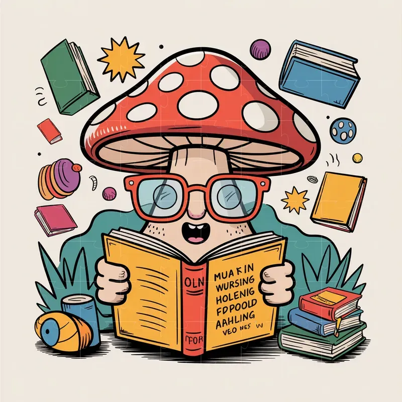 Quirky Character Cartoon Scenes