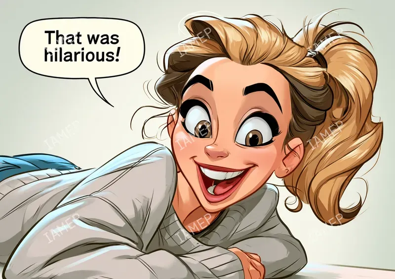 Glossy Comic Characters