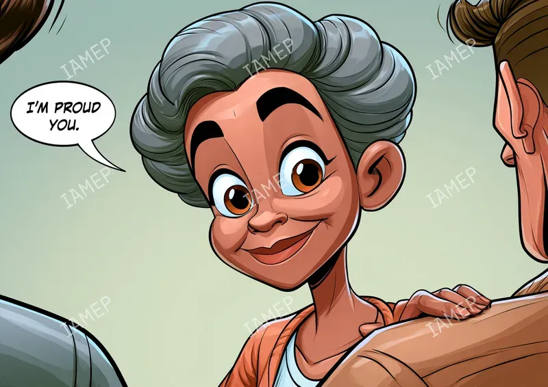 Glossy Comic Characters