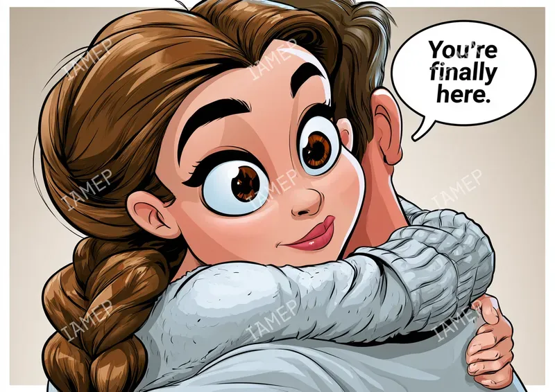 Glossy Comic Characters