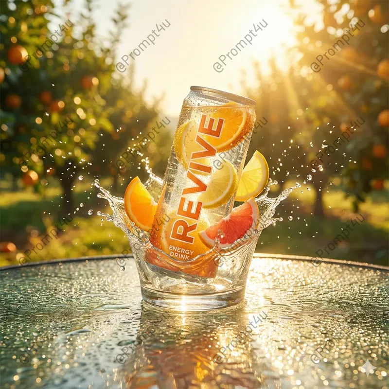 Organic Energy Ad Transparent Posters