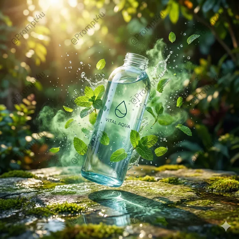 Organic Energy Ad Transparent Posters