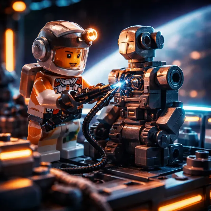 Lego Minifigure Cinematic Worlds