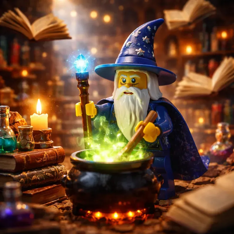 Lego Minifigure Cinematic Worlds