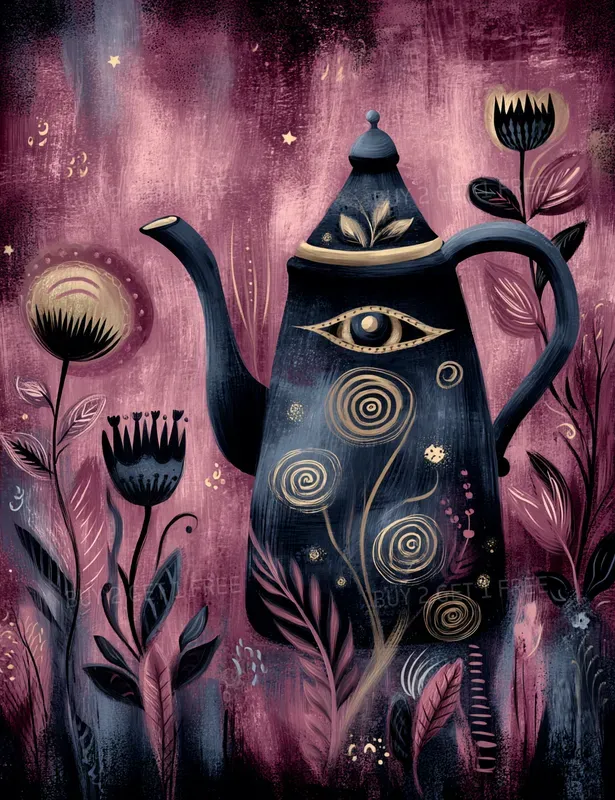 Velvet Magenta Folk Creatures