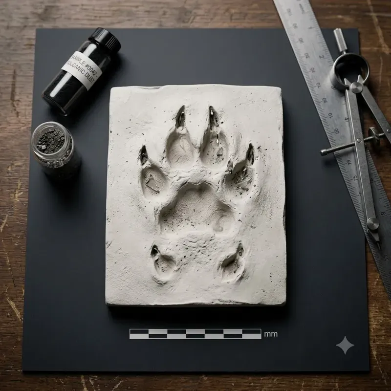 Fantasy Creature Footprint Casts