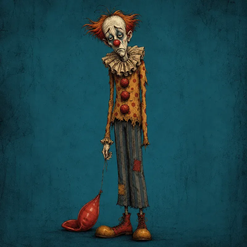 Quirky Elongated 2D Caricatures
