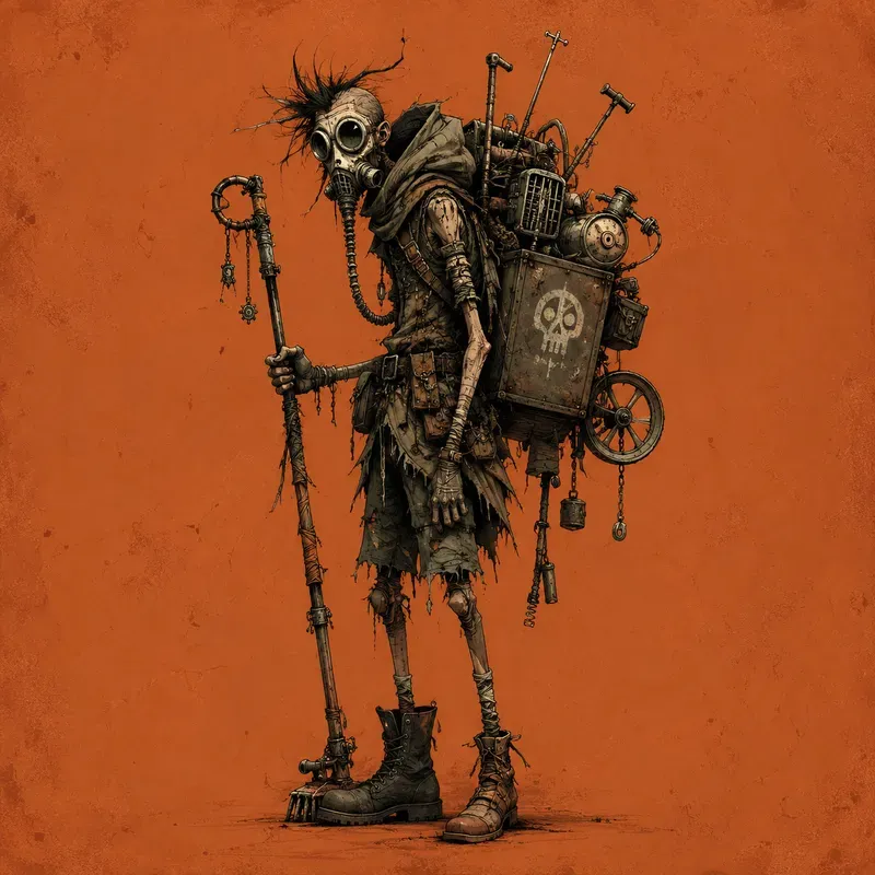 Quirky Elongated 2D Caricatures