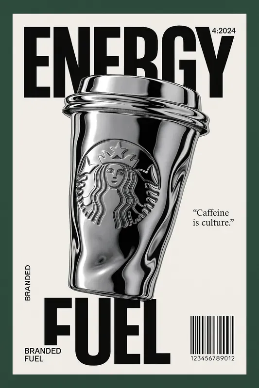 Luxury Chrome Editorial Posters