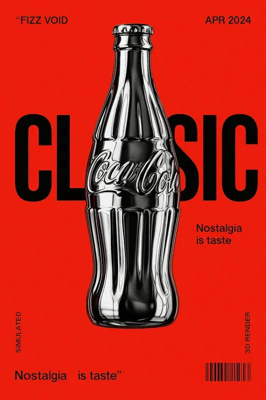 Luxury Chrome Editorial Posters