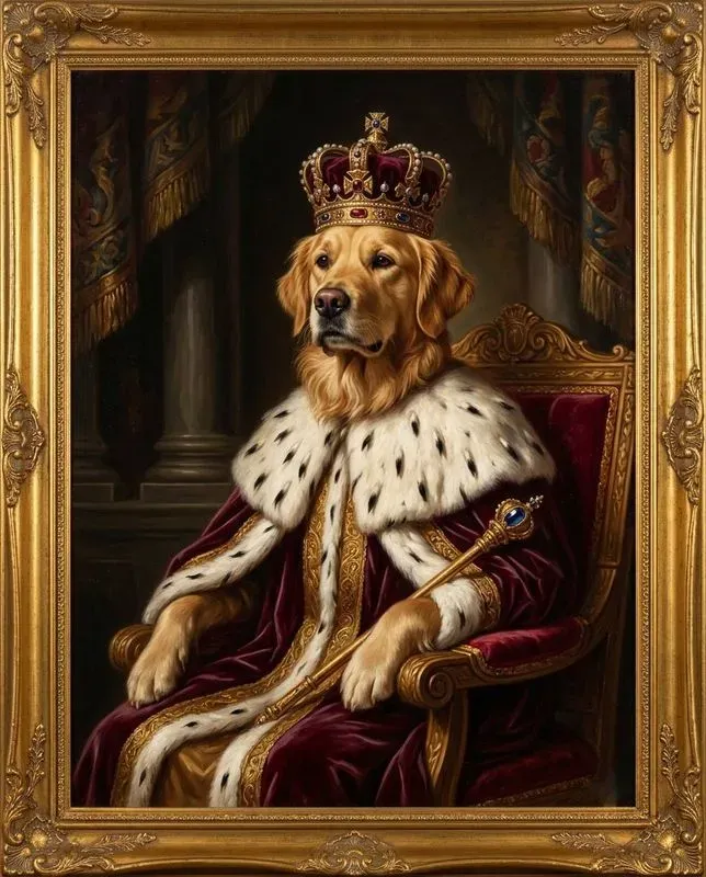Royal Pet Portrait Generator