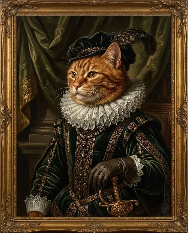 Royal Pet Portrait Generator
