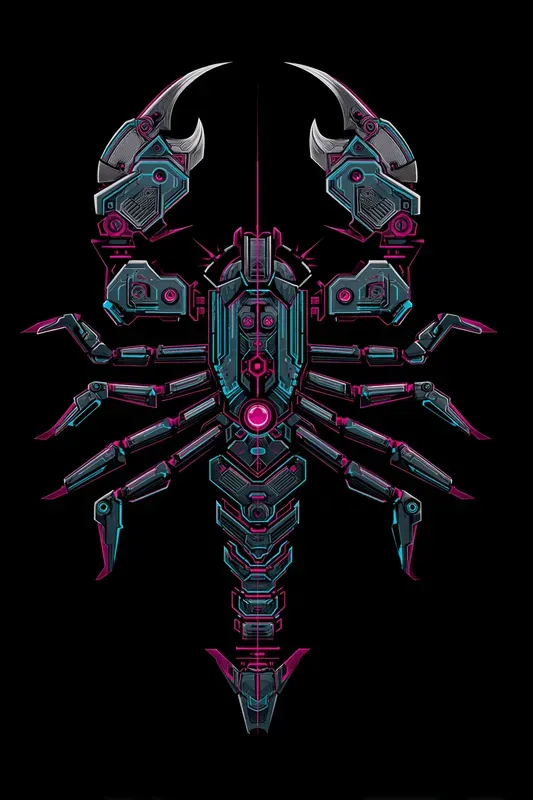 Cyberpunk Animal Logo Emblems