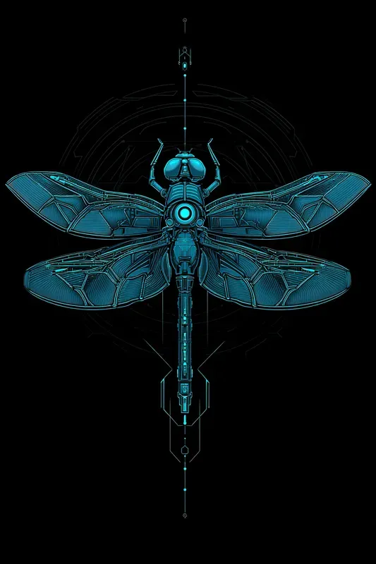 Cyberpunk Animal Logo Emblems