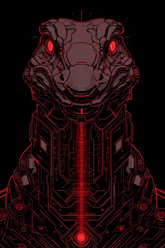 Cyberpunk Animal Logo Emblems