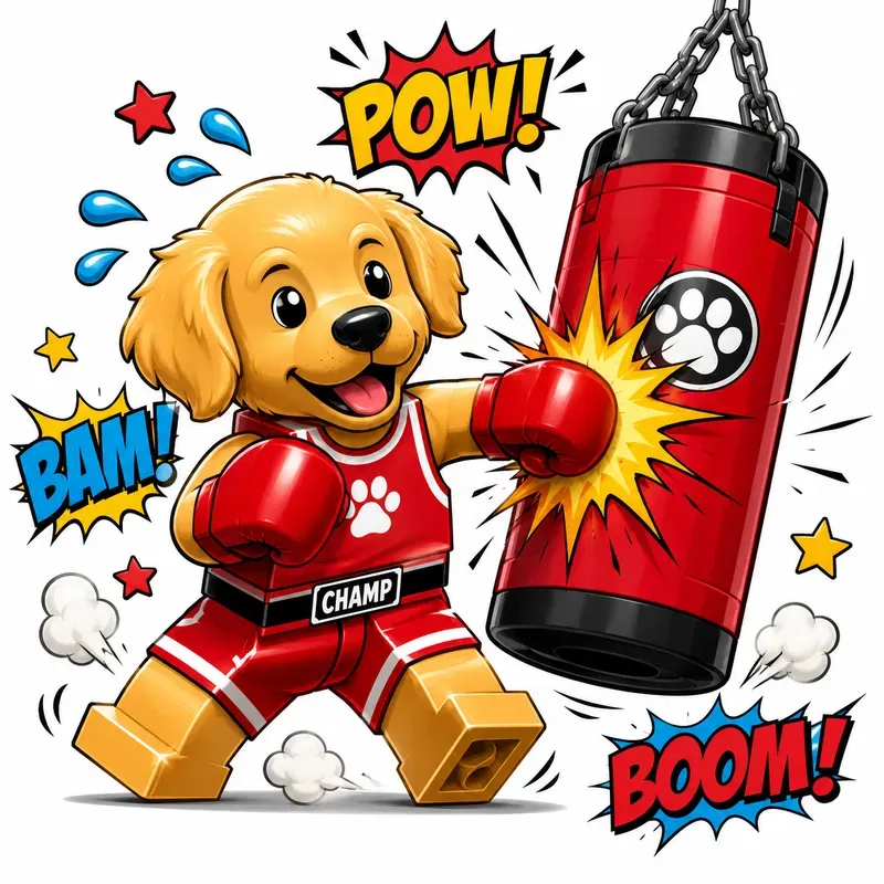Lego Cute Action Mascots