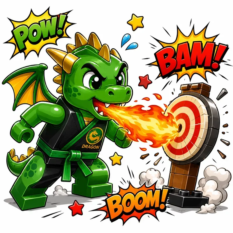 Lego Cute Action Mascots