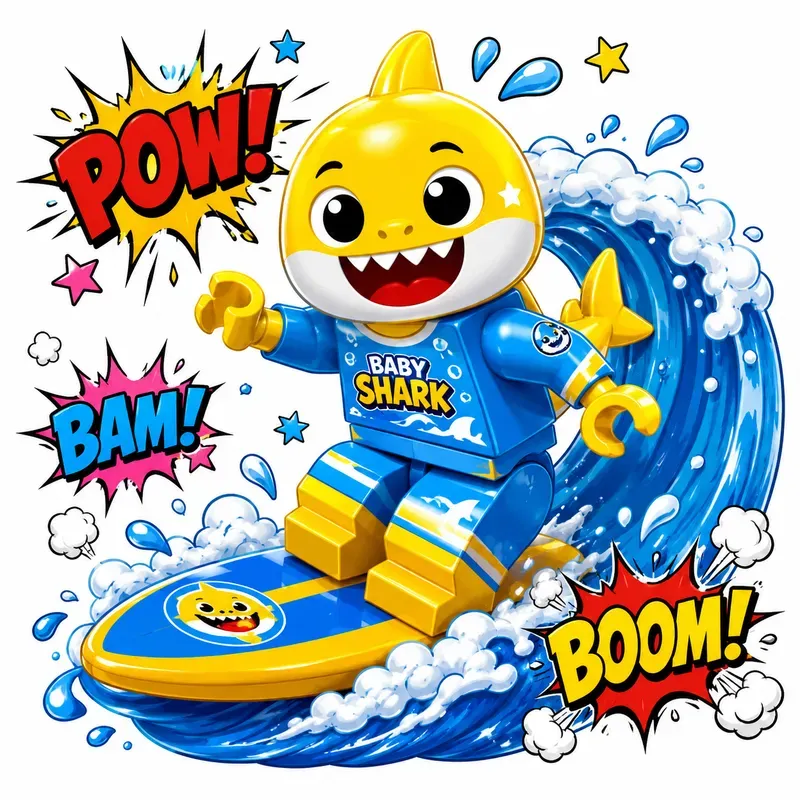 Lego Cute Action Mascots