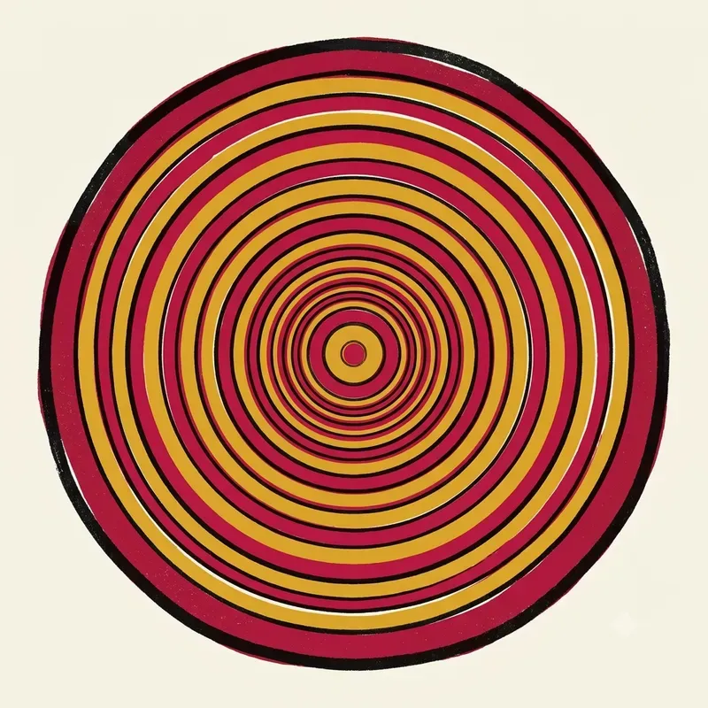 Vivid Food Crosssection Pop Art