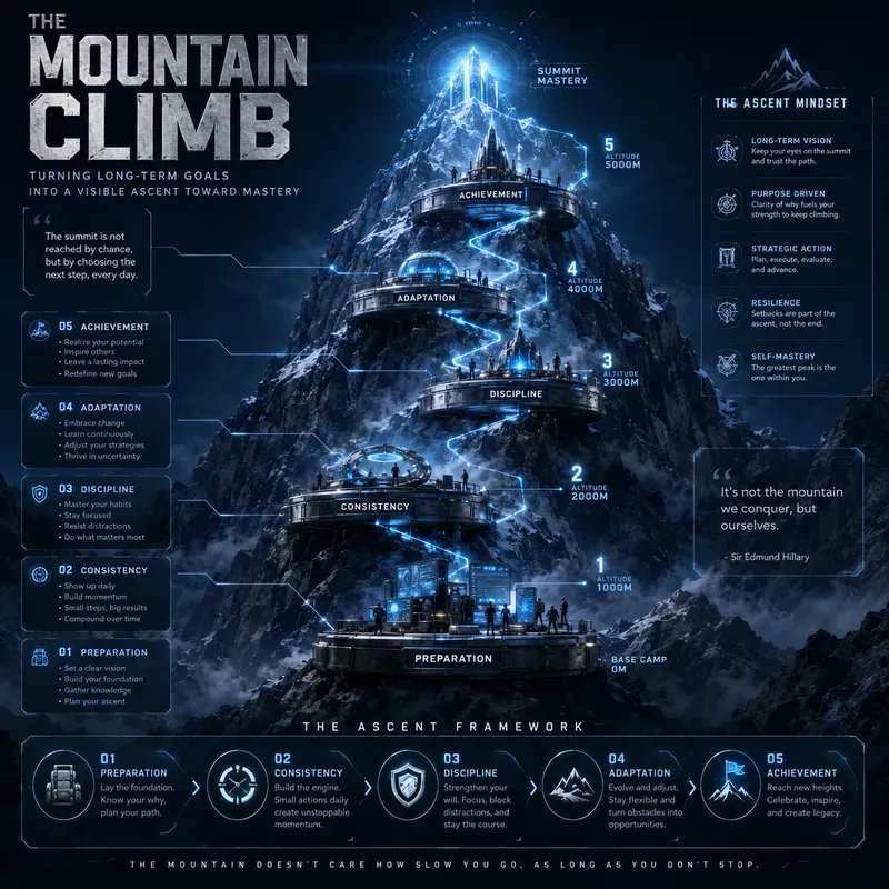 Cinematic Blueprint Infographics