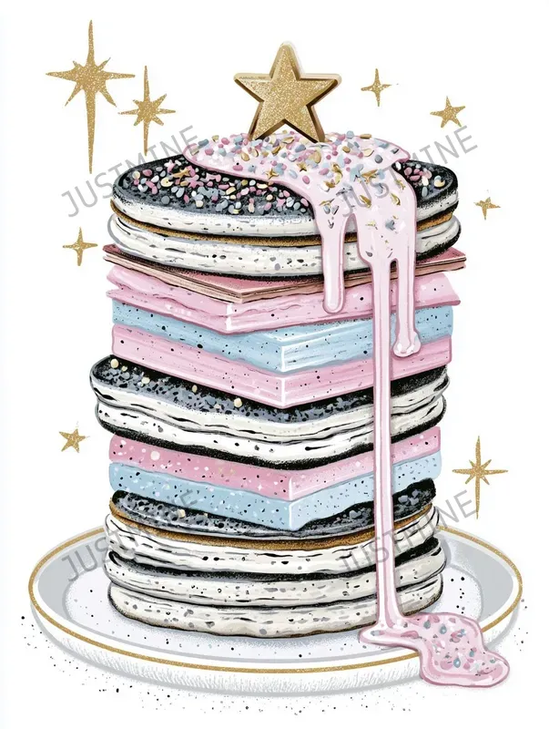Funky Flat Graphic Clipart