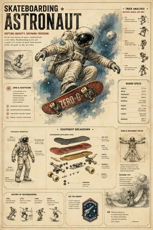 Vintage Anatomy Infographic Posters