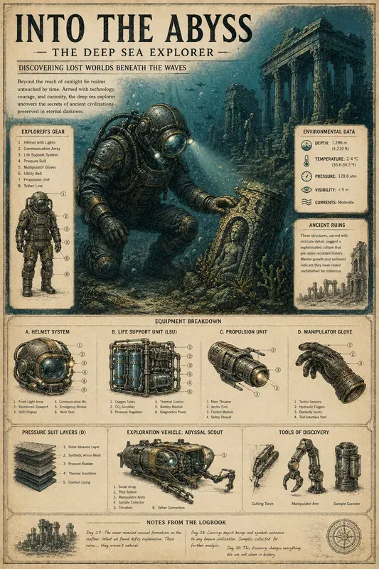 Vintage Anatomy Infographic Posters