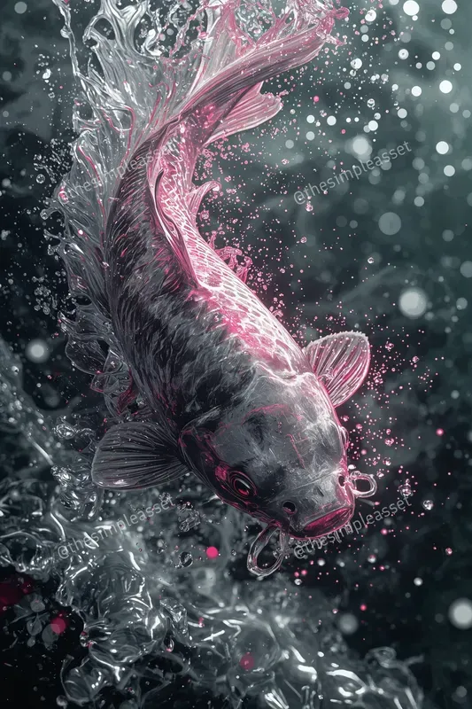 Ethereal Glowing Animal Art